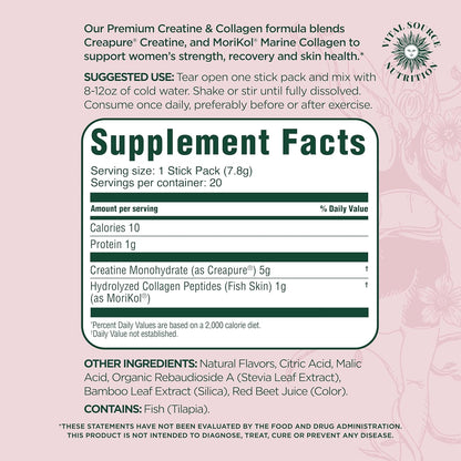 NEW Creatine & Collagen Stick Packs